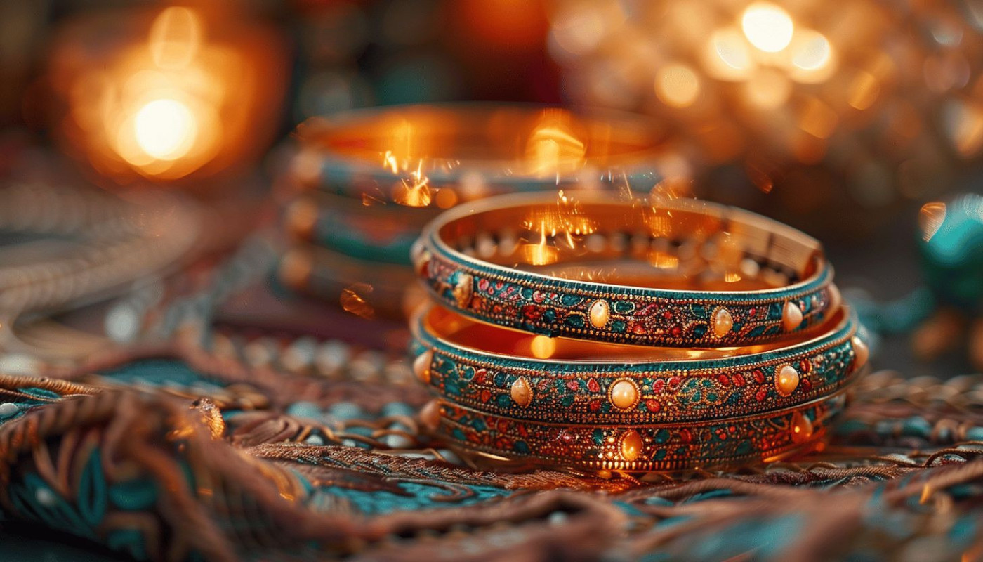 Exploration de la beauté et de la symbolique des bracelets indiens